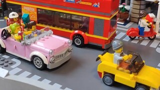 Lego Street City built on tapas, is this your dream city?