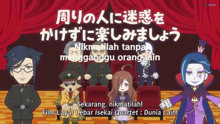 Isekai Quartet Movie: Another World Subtitle Indonesia