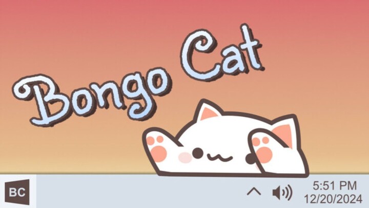 Kucing Lucu yang Nemenin di Layar Desktop Kalian [Bongo Cat]