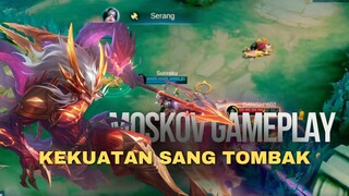 Kekuatan sang Tombak Moskov‼️