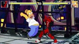 AN Mugen Request #1820: Deadpool VS Homer Simpson