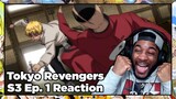 I TOLD YOU MY BOY TAKEMICHI'S GOT HANDS!!! | Tokyo Revenger Season 3 Episode 1 Reaction