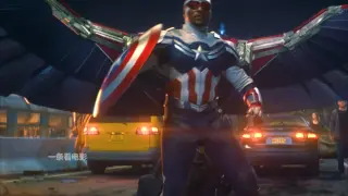 Falcon changed into a new suit and officially inherited the shield of the US team, so handsome