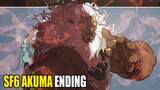 SF6 Akuma Arcade Story Mode Intro & Ending