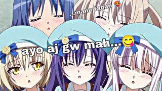 Ketika Loly pengen nyium Lu😋 || Jedag Jedug anime 🍭