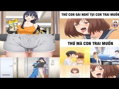 Meme Anime Hài Hước #115 Thứ Con Trai Muốn