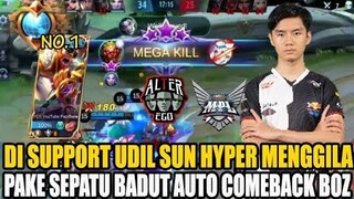 DI SUPPORTIN SAMA UDIL AUTO SUPREME 1 SUN MENGGILA BOZ DITAMBAH SEPATU BADUT