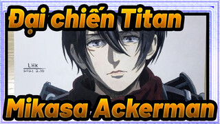 [Đại chiến Titan Vẽ tranh] Vẽ Mikasa Ackerman trong 4 tiếng