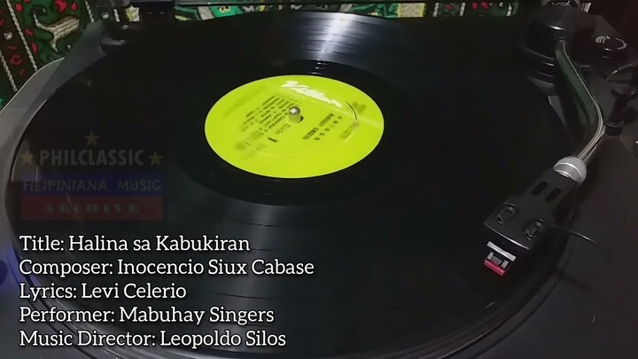 MABUHAY SINGERS: HALINA SA KABUKIRAN