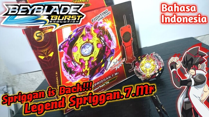 SPRIGGAN COMEBACK!! Review Beyblade Legend Spriggan.7.Mr | Mainan&Hobi part 39 [BAHASA INDONESIA]