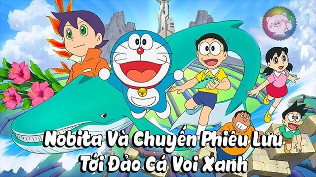 Doraemon Tập Đặc Biệt  Chú Cá Voi Xanh Khổng Lồ