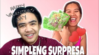 Happy valentine's mga katulya ( simpleng surpresa )