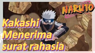 Kakashi Menerima surat rahasia