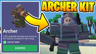 Roblox BedWars ARCHER KIT อัพเดท