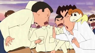 Pembongkaran langkah demi langkah keluarga [Crayon Shin-chan] (Shin-chan, Aoi, Hiroshi, Xiaobai) dal