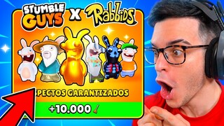 COMPRO TODAS las OFERTAS de RABBIDS en STUMBLE GUYS! 🪠