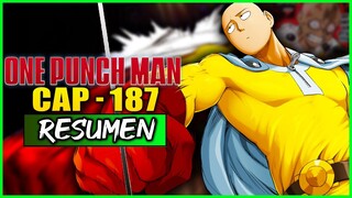 ⛔️ONE PUNCH MAN 187 | Resumen en 10 Minutos (más o menos)