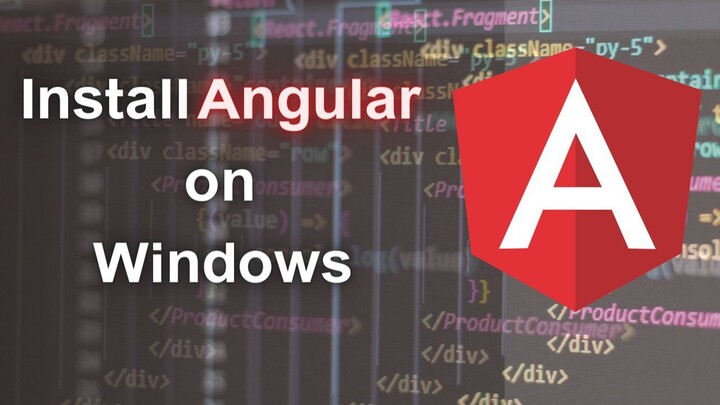 how to install Angular on Windows 2023 |  Angular for Beginners