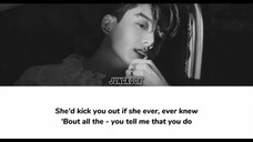 JONGKOOK (BTS) - UNHOLY  SAM SMITH LYRICS