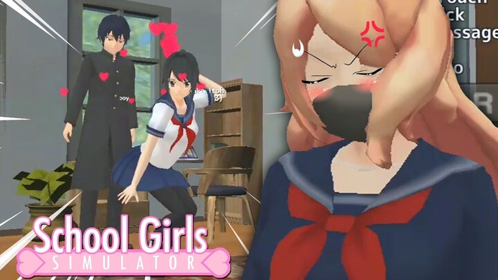 WE DANCE FOR BAD BOY SENPAI + NEW BAD GIRL |  School Girls Simulator (Yandere Simulator App)