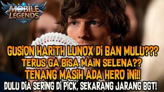 GUSION LUNOX HARITH DIBAN?? GABISA MAIN SELENA?? HERO INI SOLUSINYA!!