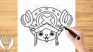 วิธีการวาด Chopper หนึ่งชิ้น ทีละขั้นตอนง่าย ๆ สำหรับเด็กและผู้เริ่มต้นฝึกสอนการวาดเคล็ดลับ