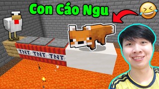 Vinh Thử Độ Ngu Của Con Cáo Tập 4 : TẤT CẢ ĐỘ THÔNG MINH CỦA ĐỘNG VẬT TRONG MINECRAFT* Nhảy Hay Quá