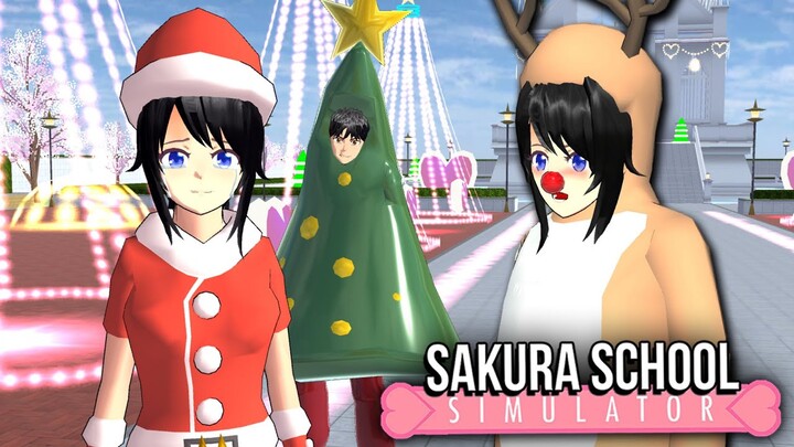 Christmas in Sakura School Simulator