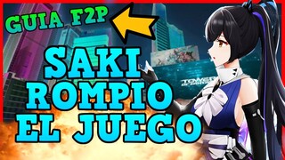 🤯SAKI ESTA ROTA! ¿el MEJOR PERSONAJE de la GLOBAL?🤯 Tower of fantasy