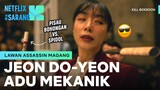 Jeon Do-yeon Ngasih Paham Anak Magang Lewat Sparring | Kill Boksoon | Clip