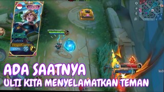 mungkin ini yang dinamakan penyelamat - gameplay eudora mobile Legends