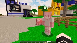 SAMMY LÀM QUEN MIMI TV THÀNH VIÊN MỚI TRONG LÀNG HERO TEAM MINECRAFT