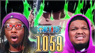 Zoro's Reflection! OP - Episode 1059 | Reaction