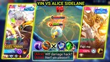 HOW TO PLAY YIN IN SIDELANE | COUNTER ALICE IN SIDELANE WITH THIS BUILD & EMBLEM | MOBILE LEGENDS
