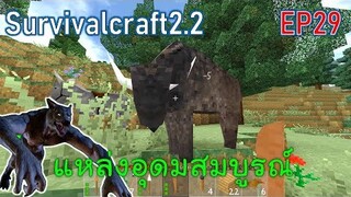 แหล่งอุดมสมบูรณ์ ดอกไม้นานาพรรณ | survivalcraft2.2 EP29 [พี่อู๊ด JUB TV]