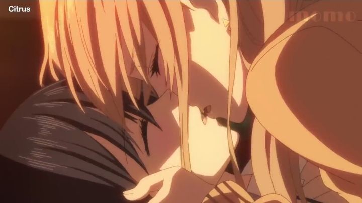 anime kiss, Besos de anime, RASMUSTEIN