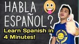 Learn Spanish Quick PART 1