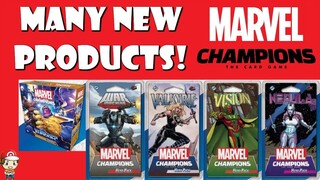 MANY New Marvel Champions Products Leaked! These Seem Legit!