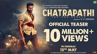 Chatrapathi - Official Teaser | Bellamkonda Sai Sreenivas | Pen Studios | In Cinemas 12 May 2023