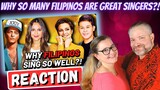 First Time Reaction to "Why so many Filipinos are GREAT SINGERS?!"