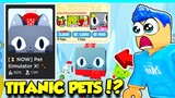 The TITANIC PETS Update IS HERE In Pet Simulator X Christmas Event!