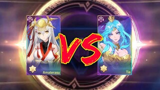 Mobile Legends: Adventure | AMATERASU VS TIA - Who's better?🤔😯