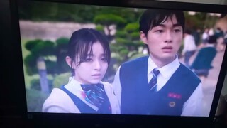 Watching "All of Us Are Dead" on a computer