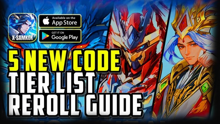 [Tier List Reroll Guide] X-Samkok (Bluestacks) Global Launch Gameplay