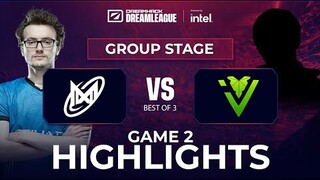 Game 2: Nigma Galaxy vs IVY | DPC WEU 2021/2022 Tour 3: Division II