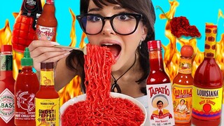 I tried the worlds SPICIEST noodles