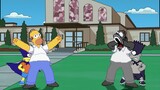 AN Mugen Request #1896: Cheap Homer Simpson & Bartman VS Symbiote Homer Simpson & Symbiote Bartman