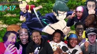 MAKI VS MAI !  JUJUTSU KAISEN EPISODE 17 BEST REACTION COMPILATION