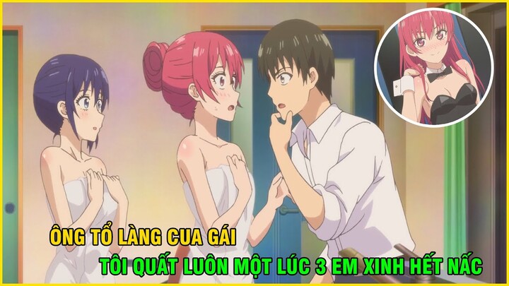 Ông Tổ Làng Cua Gái, Tôi Quất Luôn Một Lúc 3 Em Xinh Hết Nấc | Tóm Tắt Anime Hay I Dế Mèn Anime