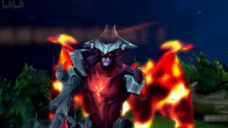 LOL: The end of the world! Aatrox high-burning mixed cut, put on headphones to feel the roar